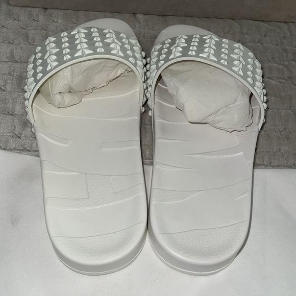 Brand New Jimmy Choo slides size 9 EUR sizes 40 white excellent condition.. - Picture 3 of 7